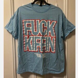 Streettalktees Ole Miss Rebels F*ck Kiffin Stay Loyal T-Shirt Blue Men's Large L